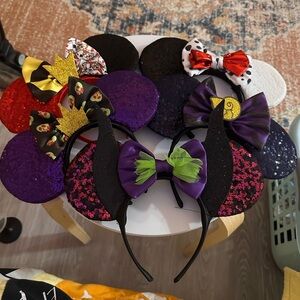 Disney Villains Ear Headband Set